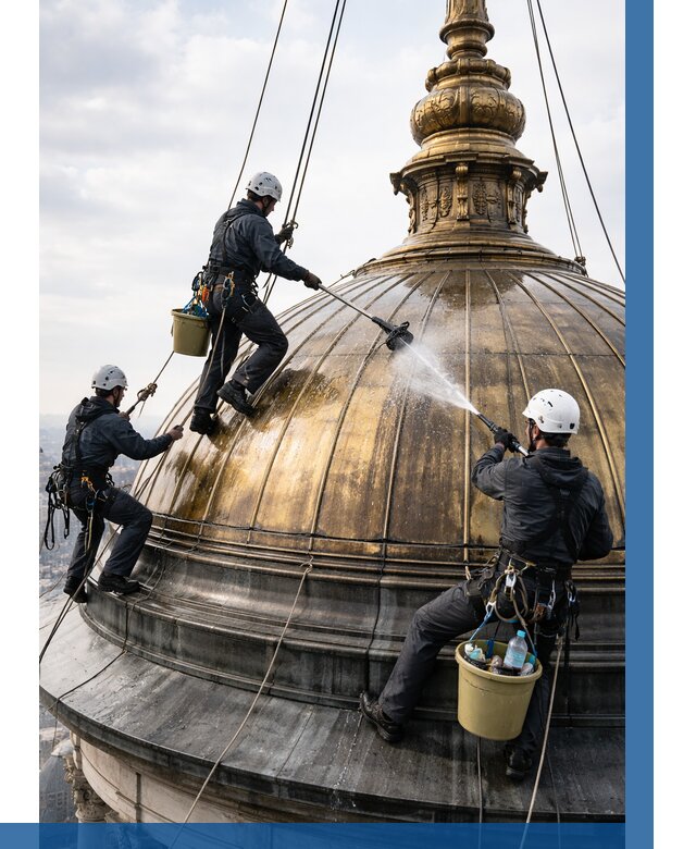 Мойка куполов и шпилей в Белгороде от 8310 р. - заказать | ВЫСОТНИК-Блг