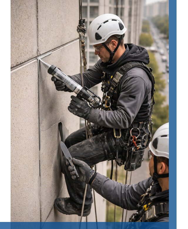 Первичная герметизация швов в Белгороде от 623 р. | ВЫСОТНИК-Блг