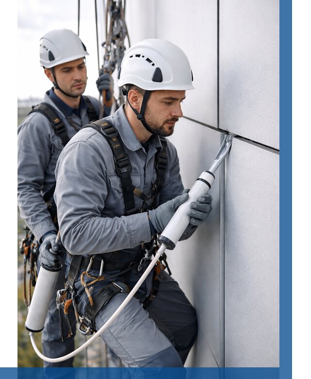 Герметизация швов вилатермом в Белгороде от 623 р. | ВЫСОТНИК-Блг