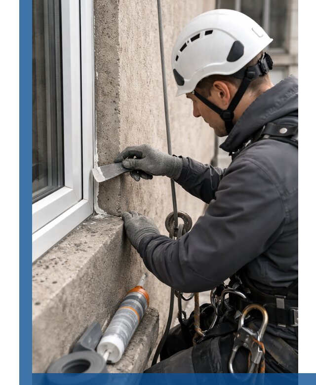 Герметизация монтажных швов окон в Белгороде с гарантией качества