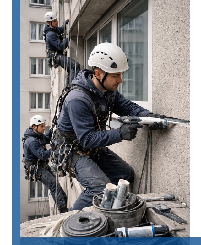 Герметизация швов лоджии в Белгороде профессионально и надежно