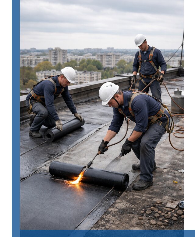 Ремонт наплавляемой кровли в Белгороде качественно и надежно