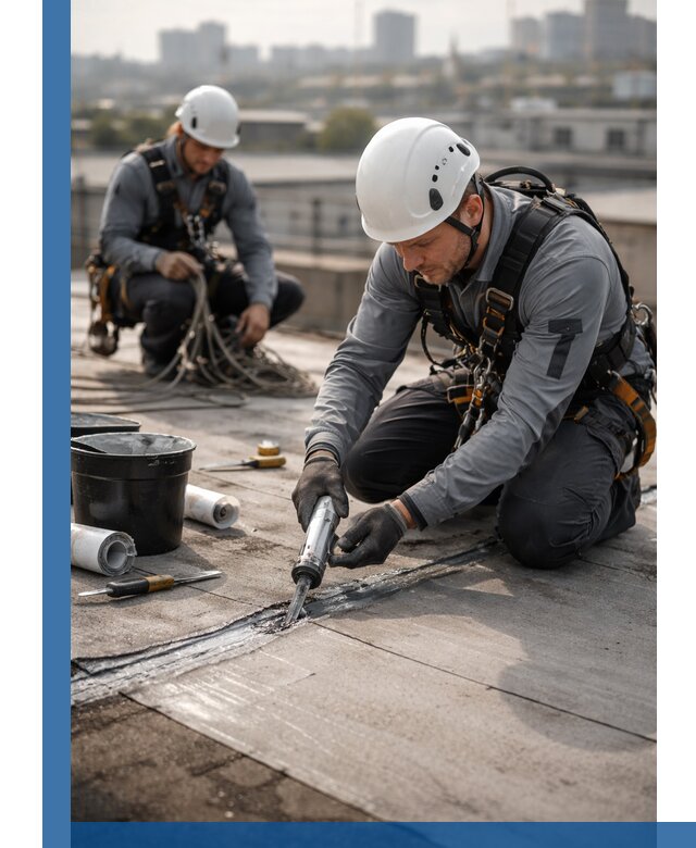 Аварийное и капитальное устранение протечек кровли в Белгороде