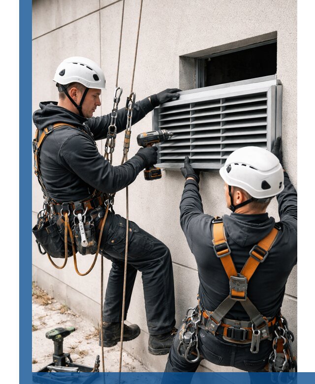 Монтаж вентиляционных решеток в Белгороде профессиональный сервис