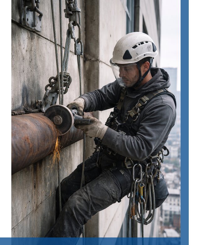 Резка металла на высоте в Белгороде по цене от 4674 р. | ВЫСОТНИК-Блг