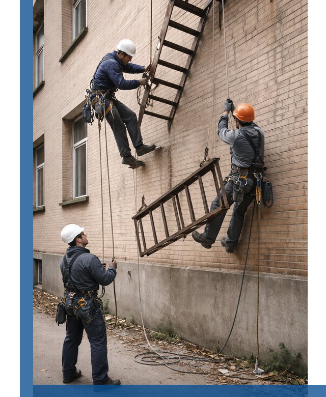 Демонтаж пожарной лестницы в Белгороде быстро и безопасно