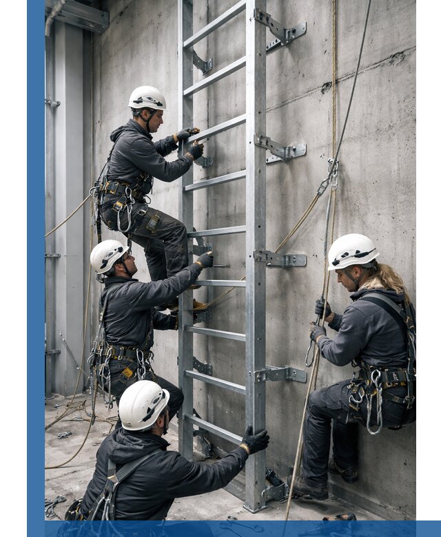 Монтаж металлических лестниц в Белгороде под ключ со гарантией