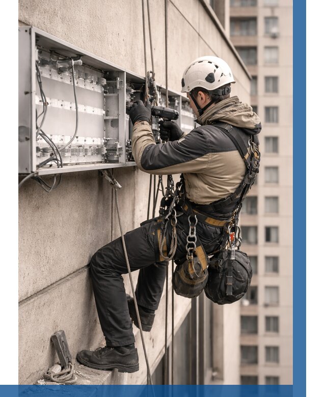 Ремонт вывески на высоте в Белгороде от 4674 р. | ВЫСОТНИК-Блг