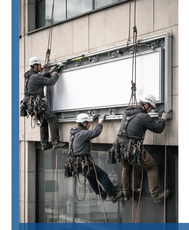 Профессиональный монтаж светового короба под ключ в Белгороде