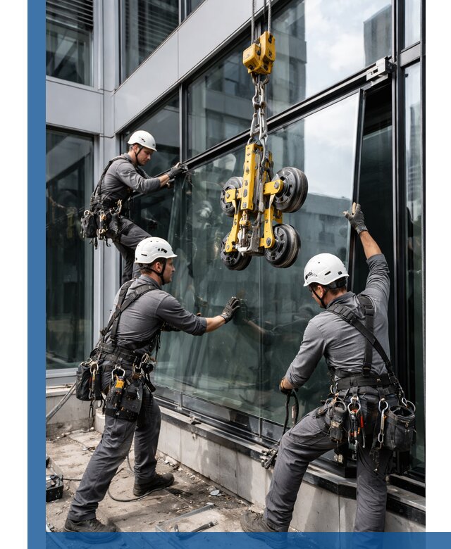 Структурное остекление фасадов в Белгороде монтаж и обслуживание