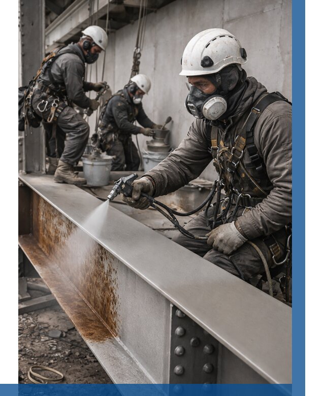 Антикоррозионная покраска металла в Белгороде от 727 р. | ВЫСОТНИК-Блг