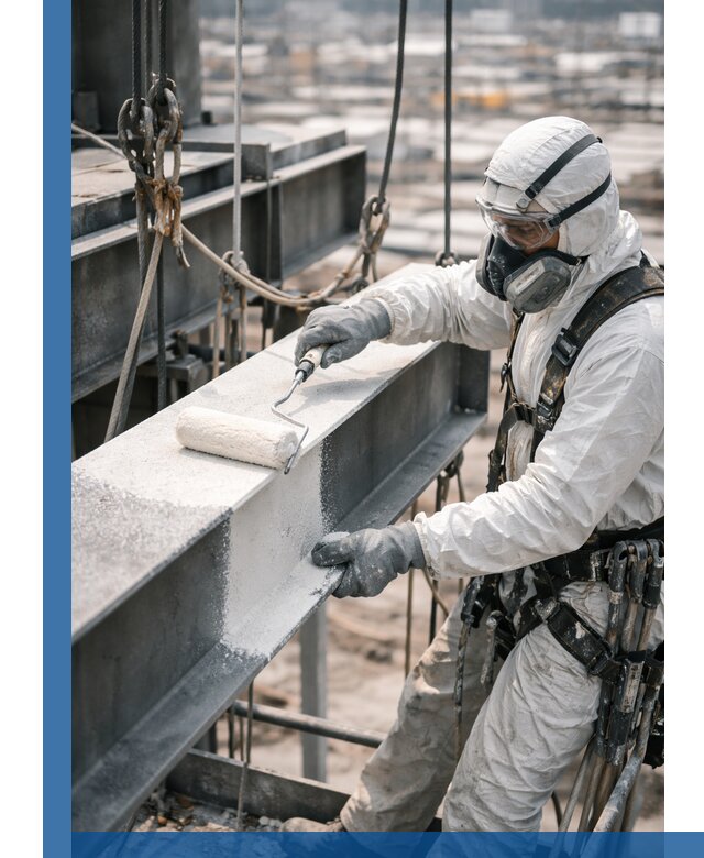 Профессиональная огнезащитная обработка металлоконструкций в Белгороде