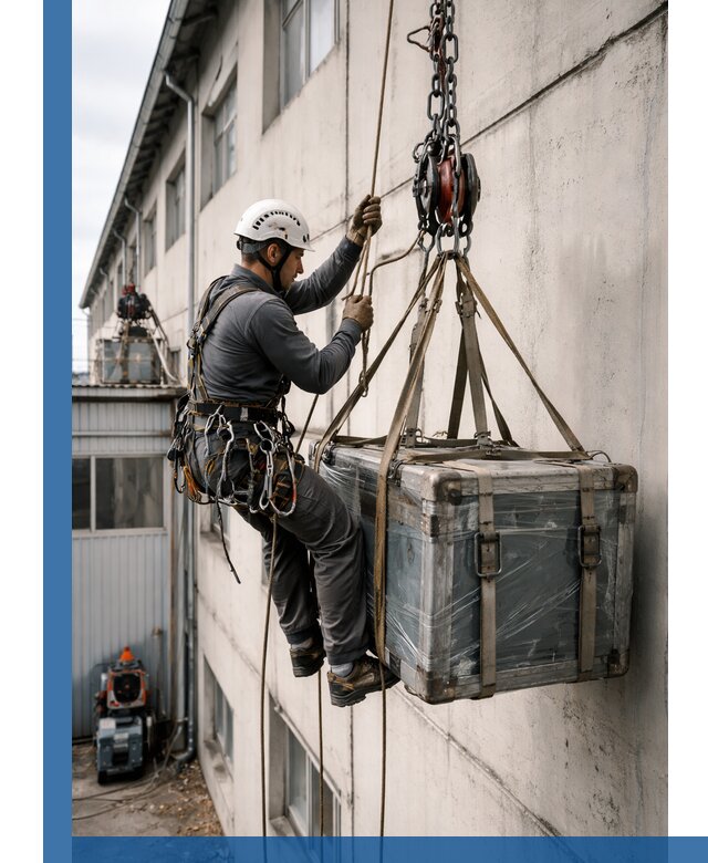 Подъем грузов на высоту в Белгороде для промышленных объектов