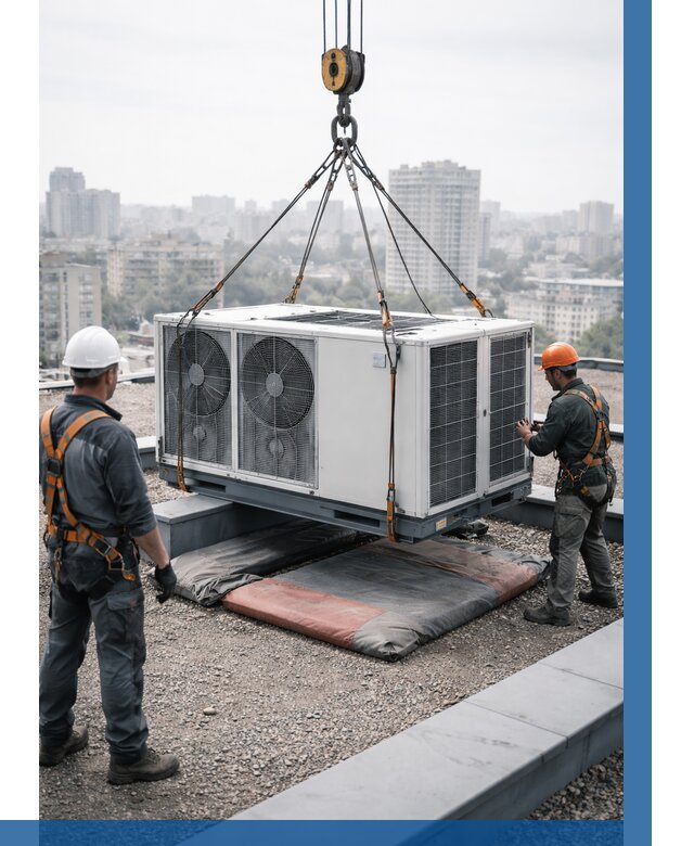 Подъем груза на крышу в Белгороде от 5194 р. | ВЫСОТНИК-Блг заказать