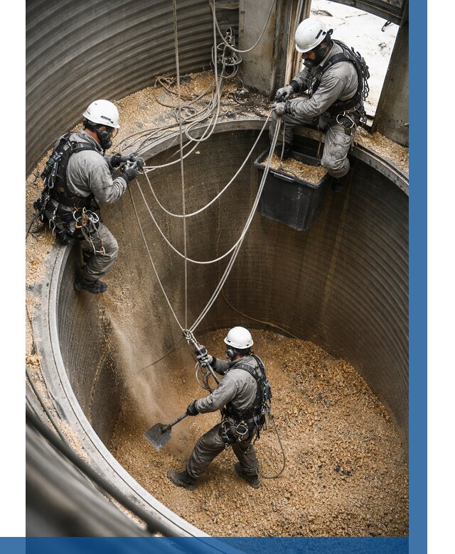 Чистка зерновых бункеров в Белгороде от 12464 р. | ВЫСОТНИК-Блг