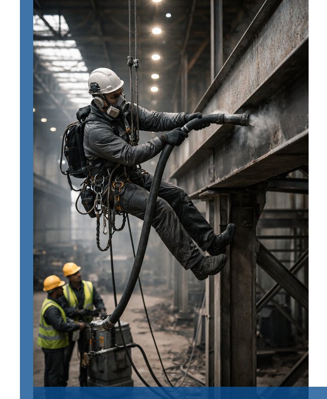 Обеспыливание конструкций в цехах промышленного производства в Белгороде