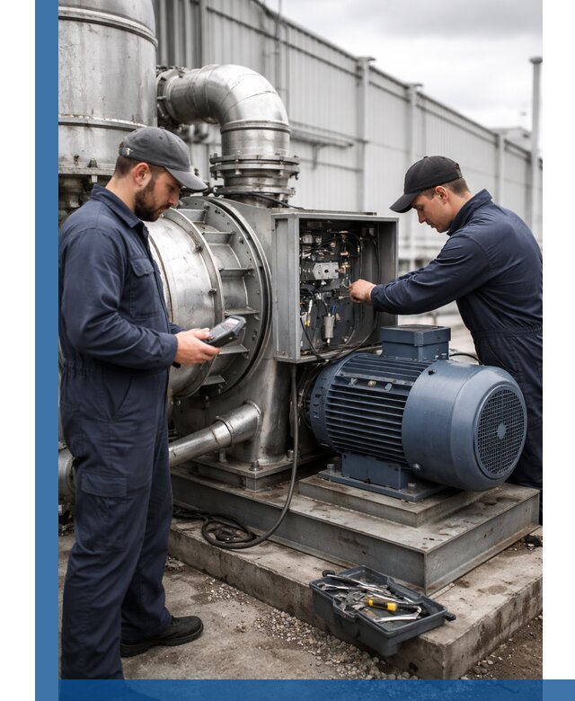 Техническое обслуживание промышленного оборудования в Белгороде