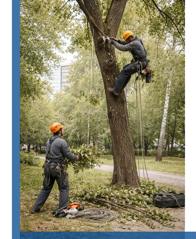 Санитарная обрезка деревьев в Белгороде, профессионально и безопасно