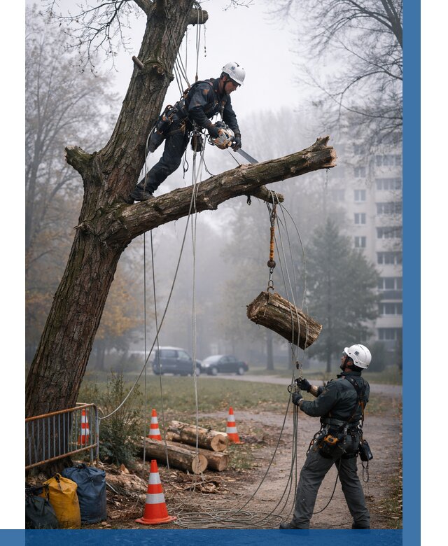 Удаление аварийных деревьев в Белгороде от 15581 р. | ВЫСОТНИК-Блг