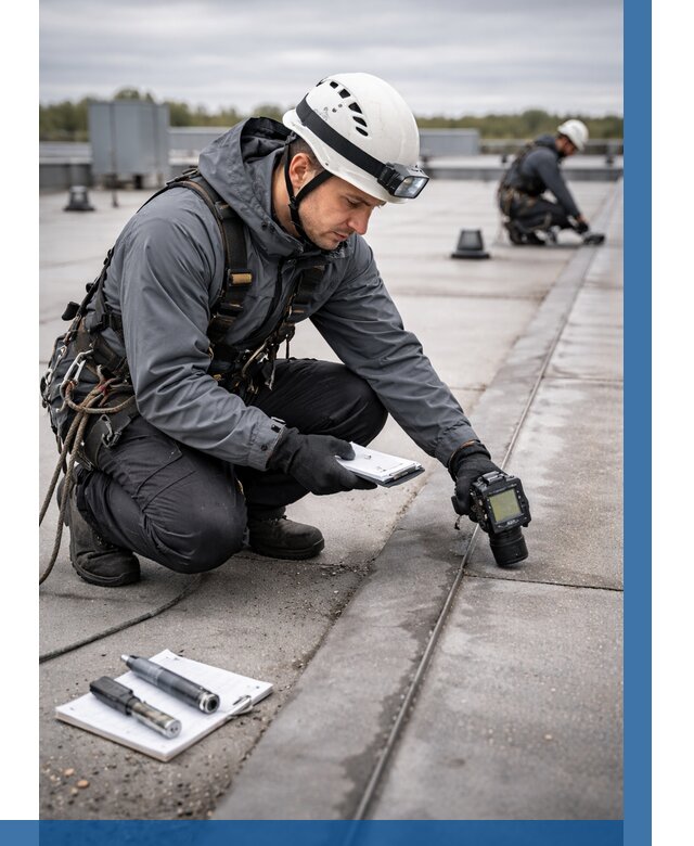 Обследование кровли на протечки в Белгороде от 4674 р. | ВЫСОТНИК-Блг