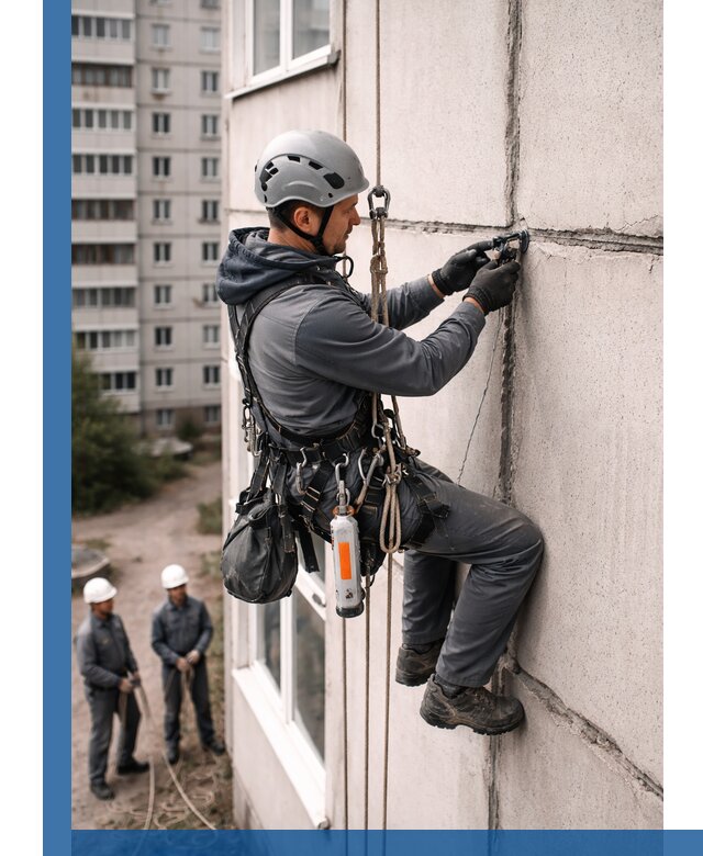 Обследование межпанельных швов и герметизация в Белгороде