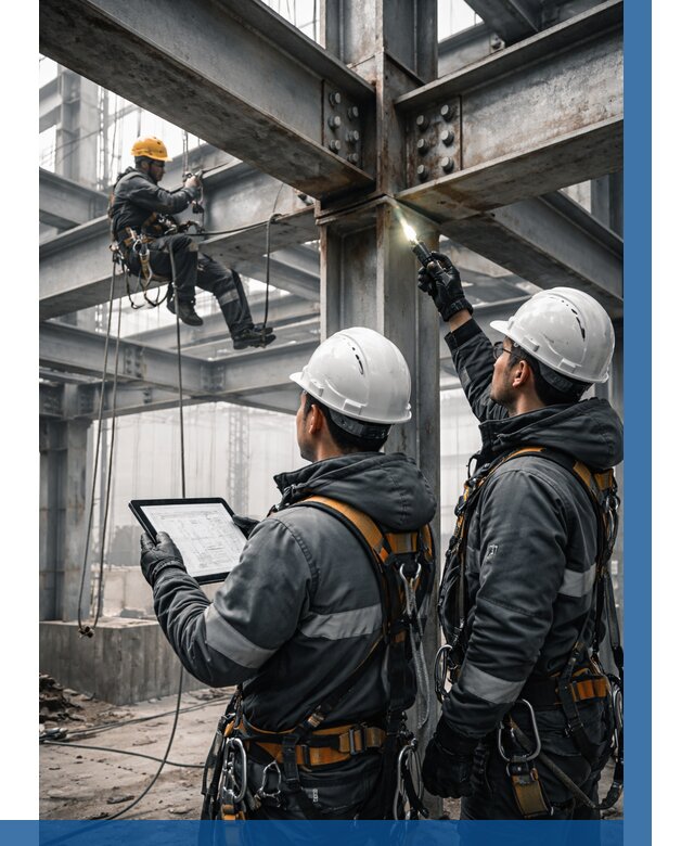 Обследование металлоконструкций в Белгороде от 5713 р. | ВЫСОТНИК-Блг